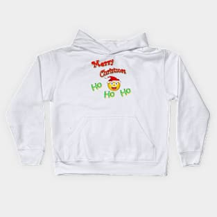 Merry Christmas Ho Ho Ho Kids Hoodie